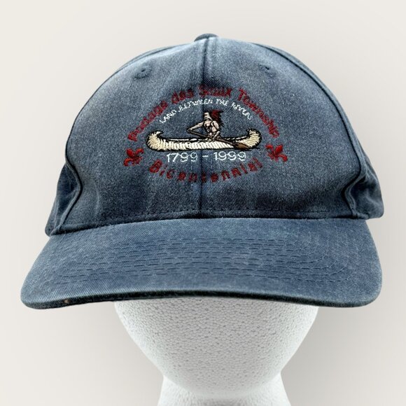 Portage Des Sioux Township Bicentennial 1799-1999 Denim Cap - Picture 1 of 7